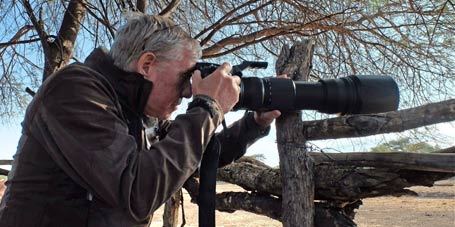 Auf Fotopirsch im mittleren Namibia